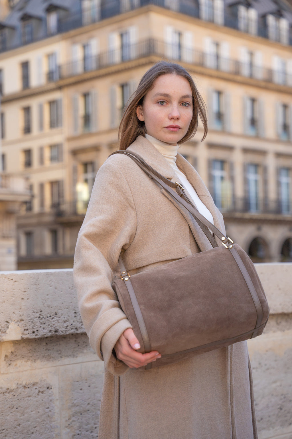 Sac Bandouliere Flexi - Taupe