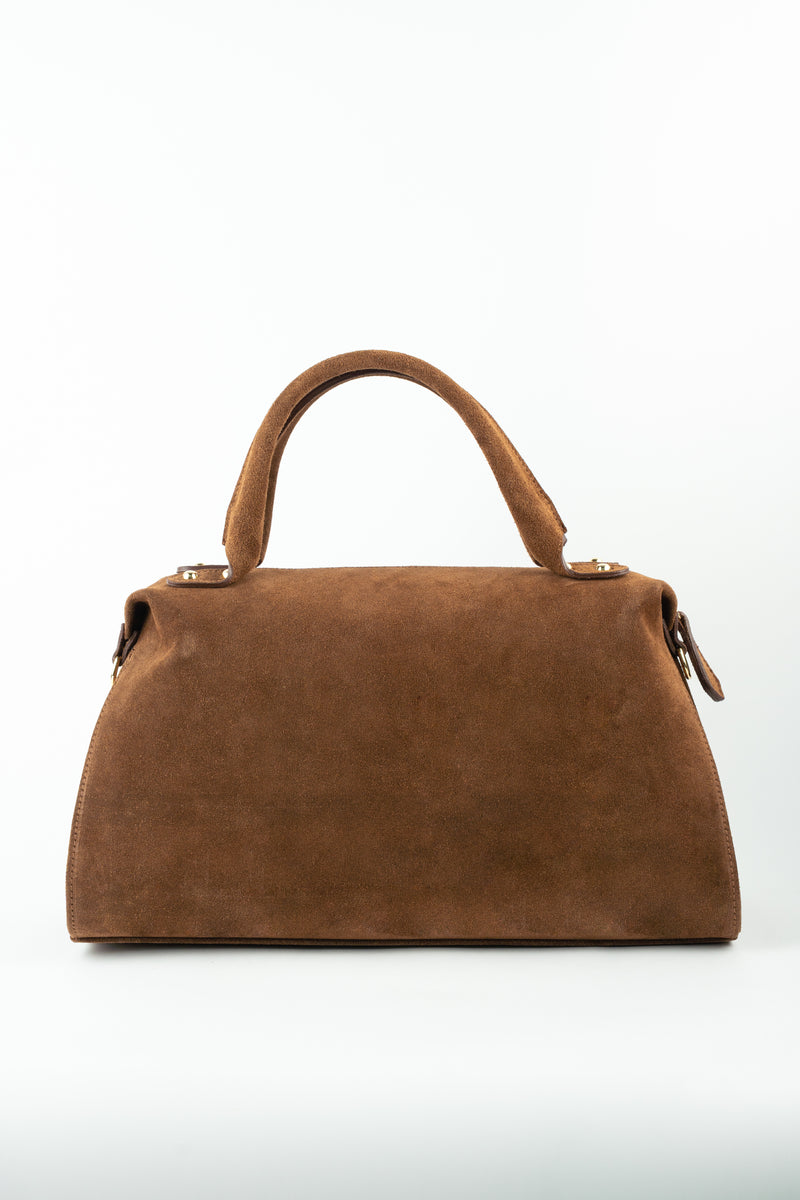 Grand Giulia Handbag - Brown