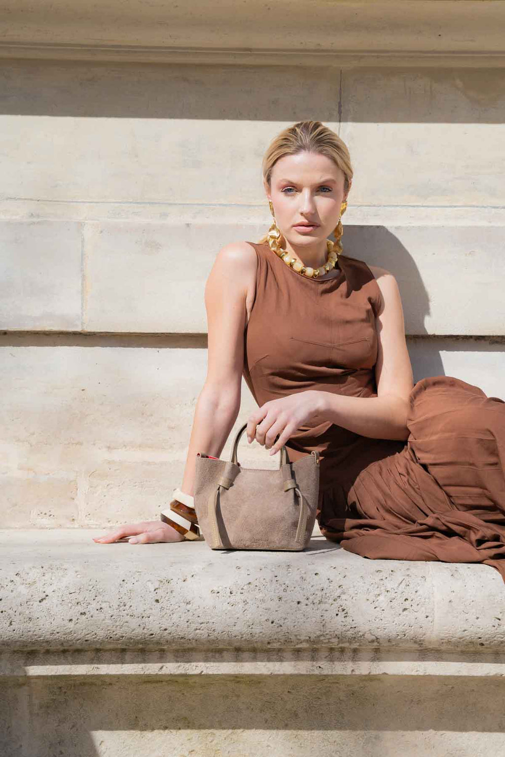 Sac A Main Gini - Taupe