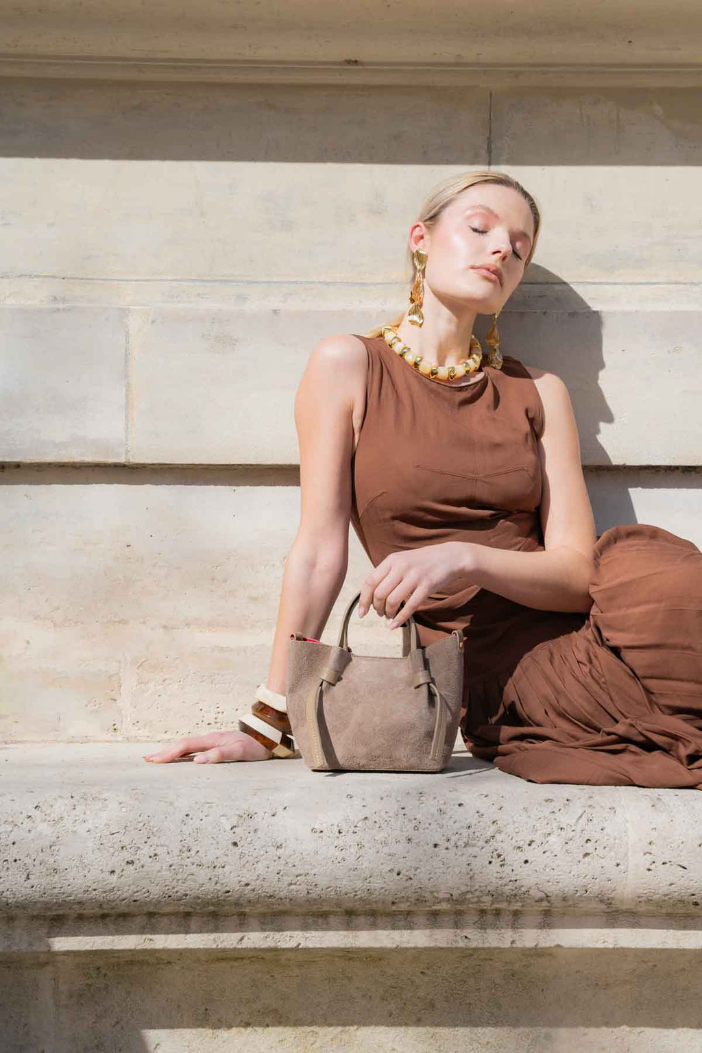 Sac A Main Gini - Taupe