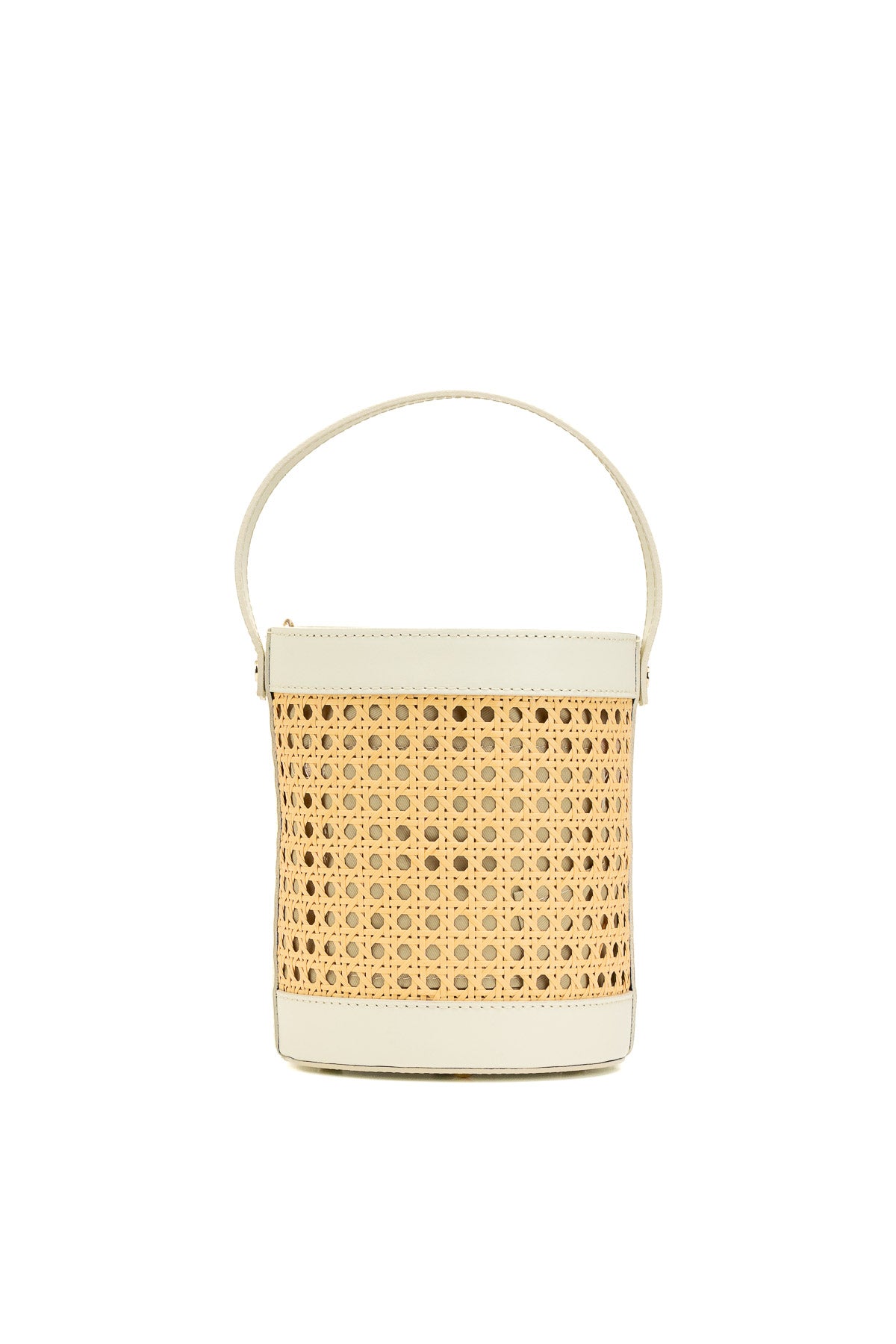 Sac A Main Grand Lucci - Blanc Casse