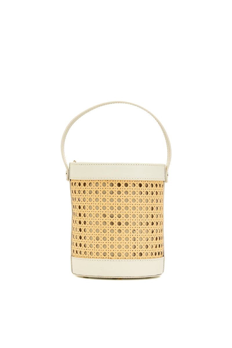 Sac A Main Grand Lucci - Blanc Casse