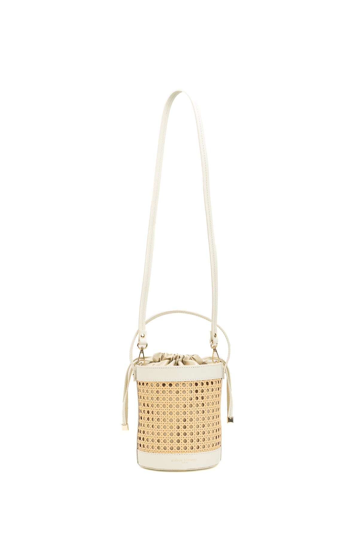 Sac A Main Grand Lucci - Blanc Casse