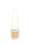 Sac A Main Grand Lucci - Blanc Casse