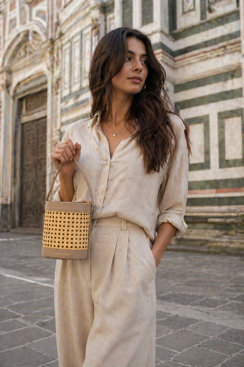 Sac A Main Grand Lucci - Taupe