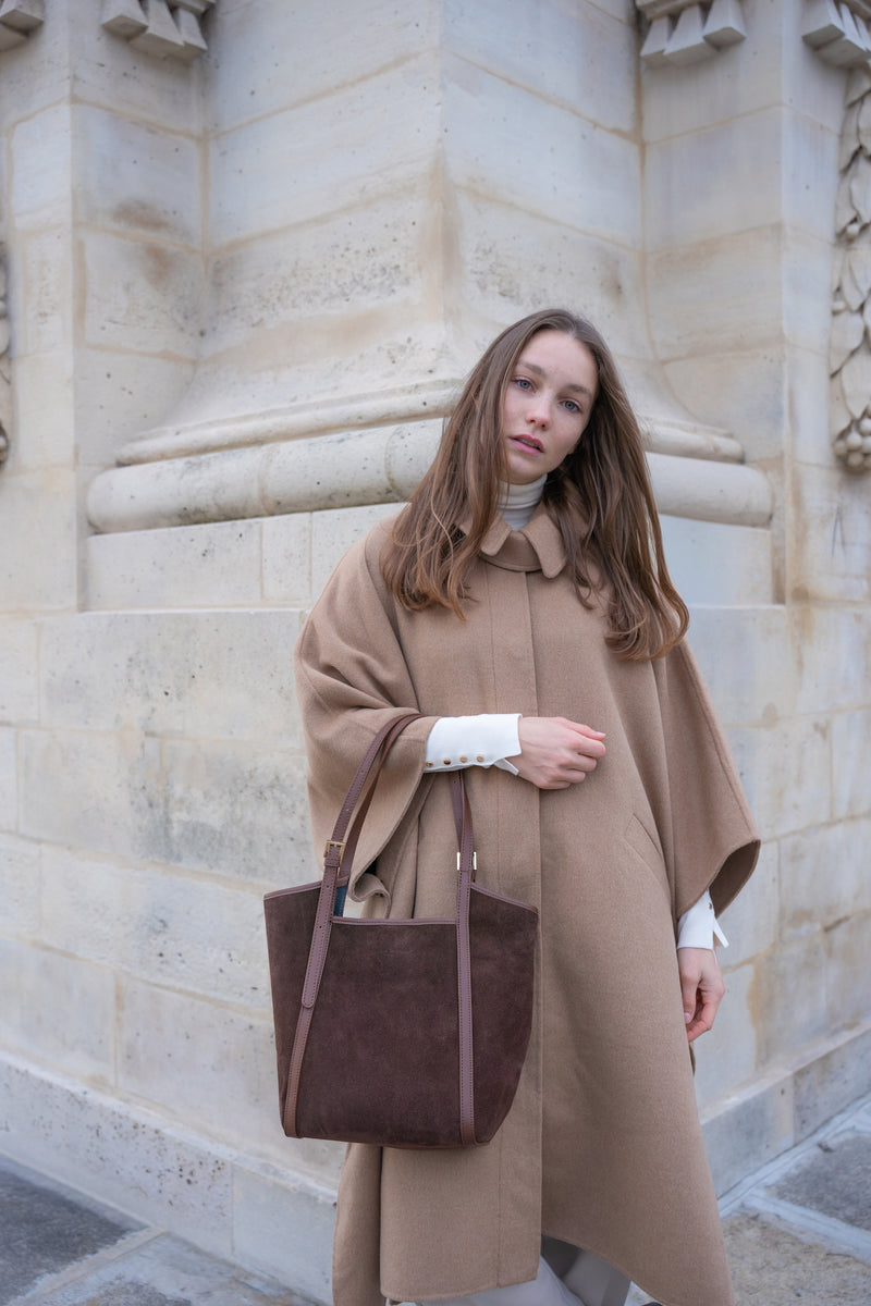 Sac Porté-Épaule Grand Olmo - Marron