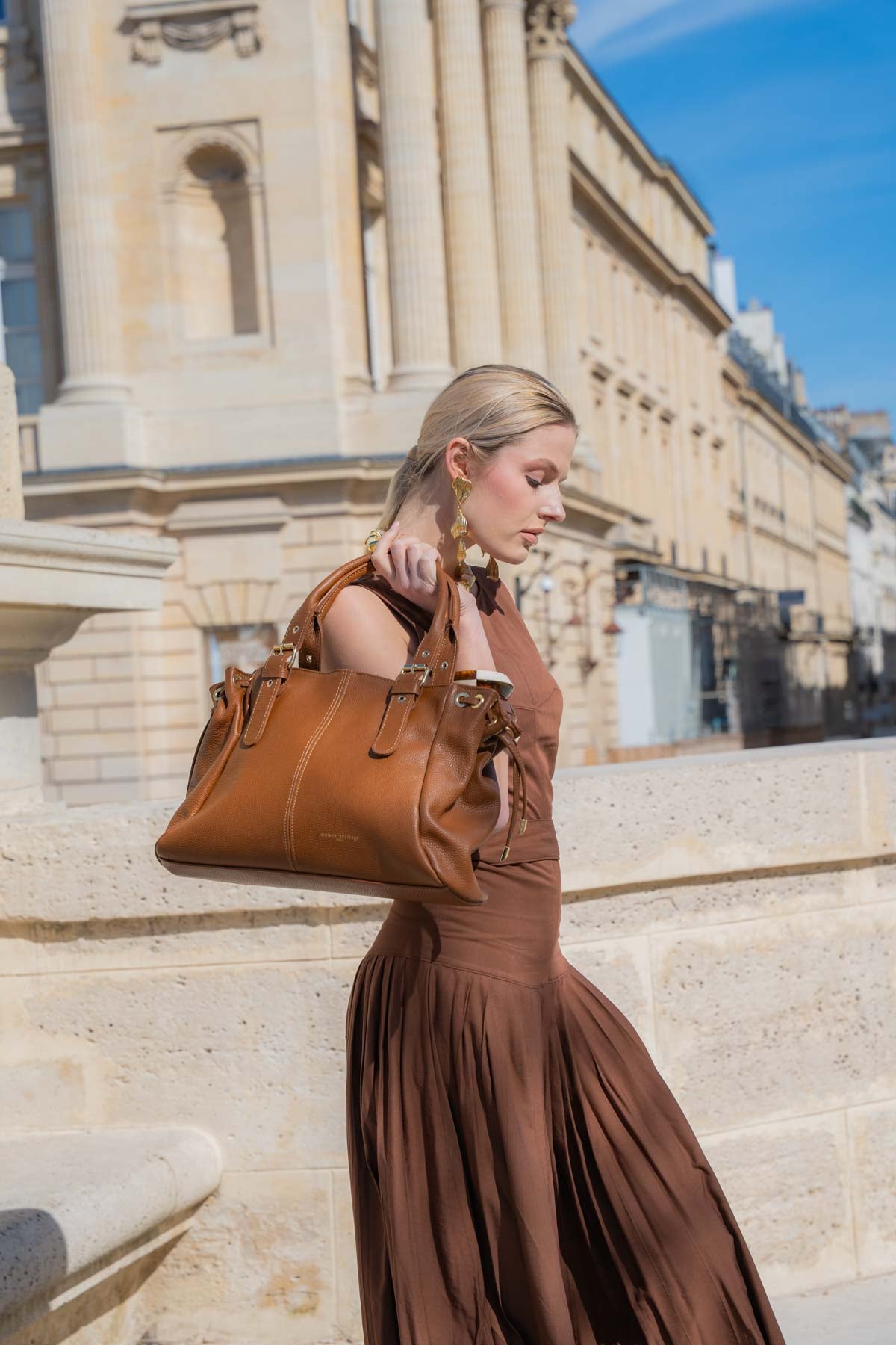Sac A Main Grand Sunny - Camel