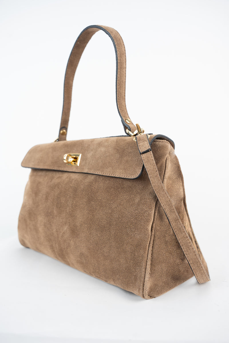 Bolso de mano Talia grande - Taupe