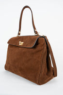 Large Talia Handbag - Brown