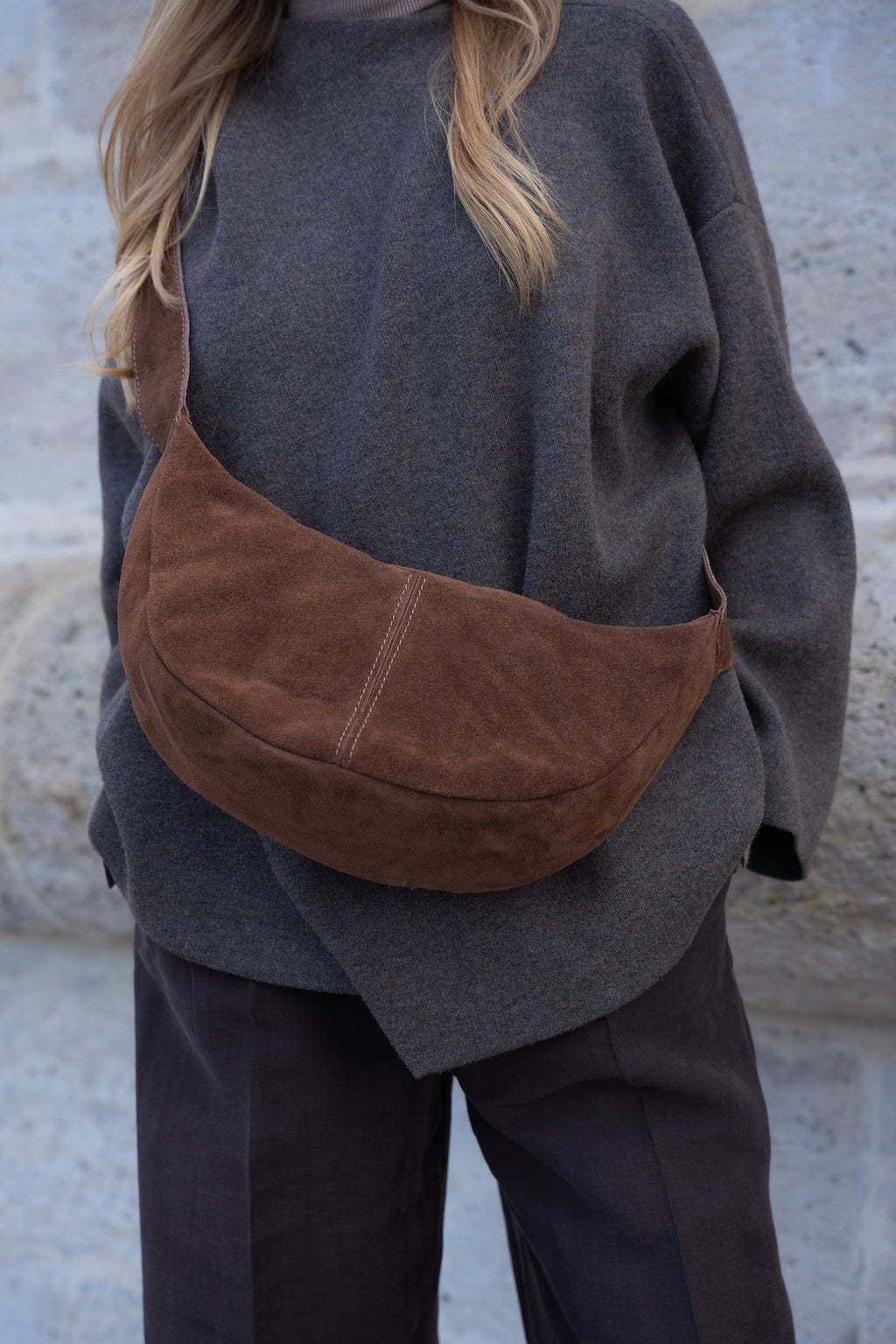 Sac Bandouliere Helsa - Marron