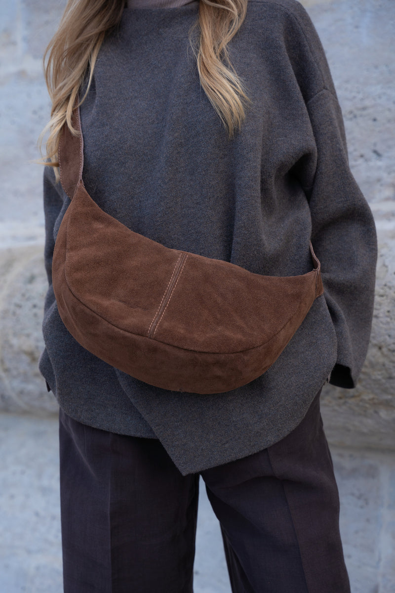 Sac Bandouliere Helsa - Marron