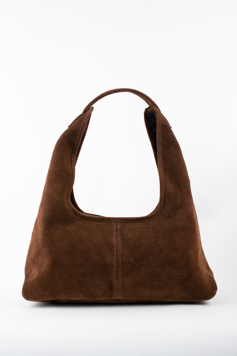 Bolso de hombro Isar - Marrón