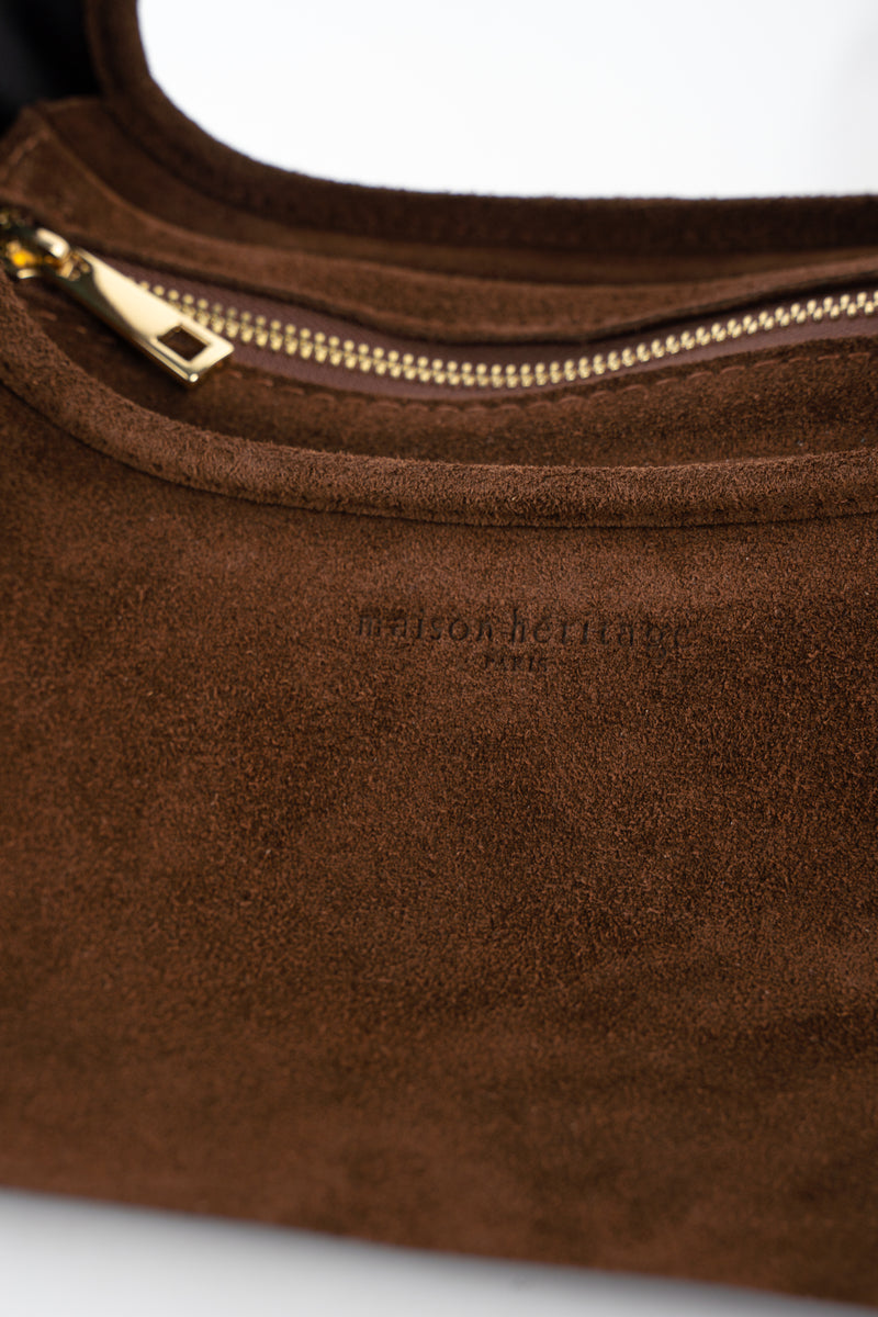 Bolso de hombro Isar - Marrón