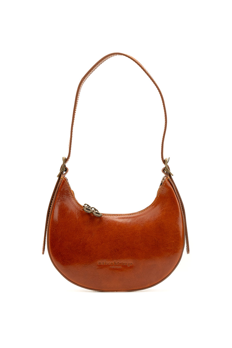 Bolso de hombro Jessie Vintage - Camel