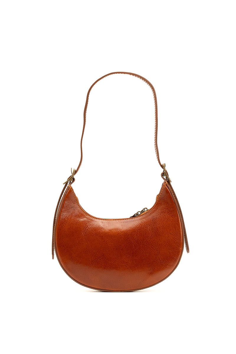 Bolso de hombro Jessie Vintage - Camel