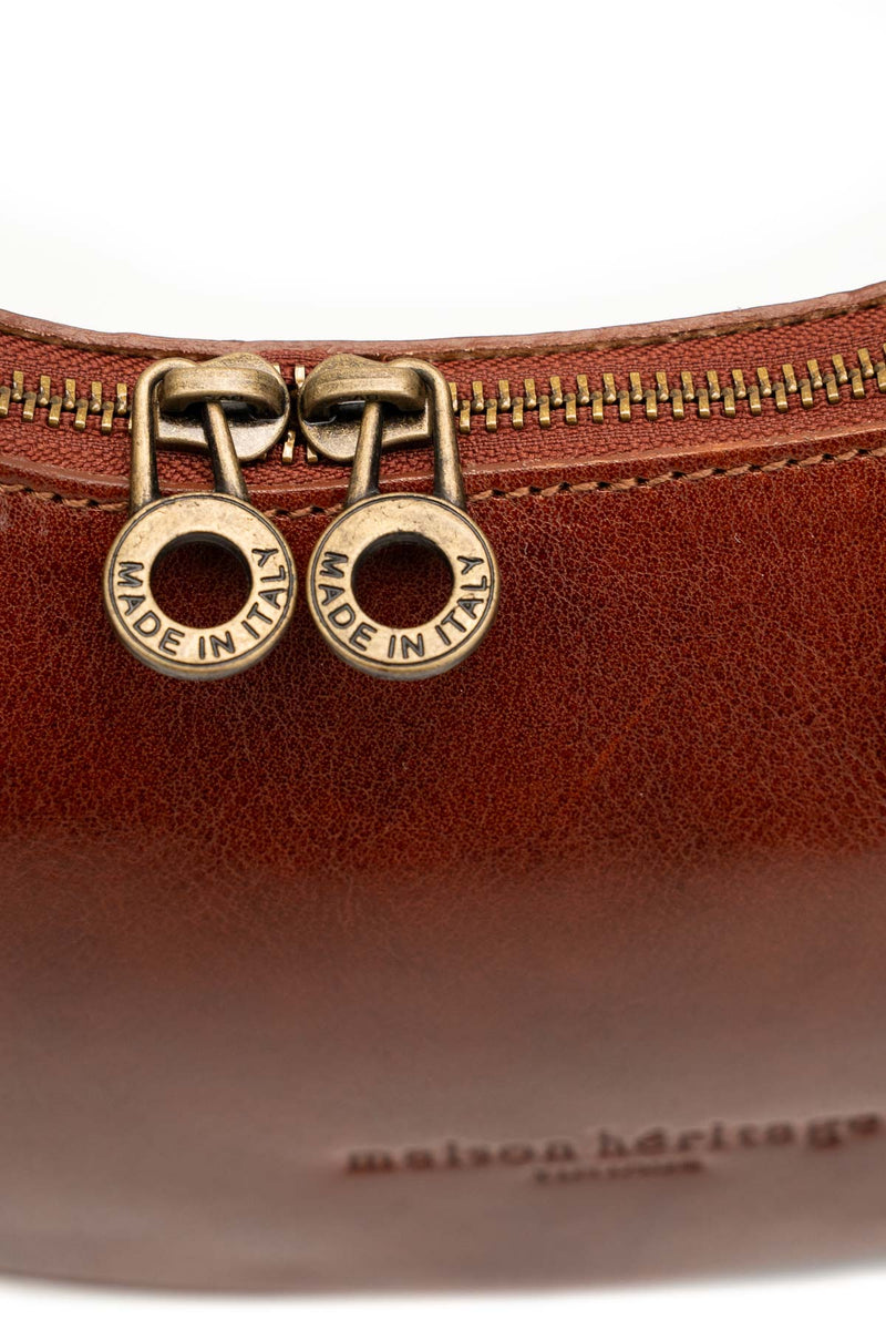 Sac Porté-Épaule Jessie Vintage - Marron