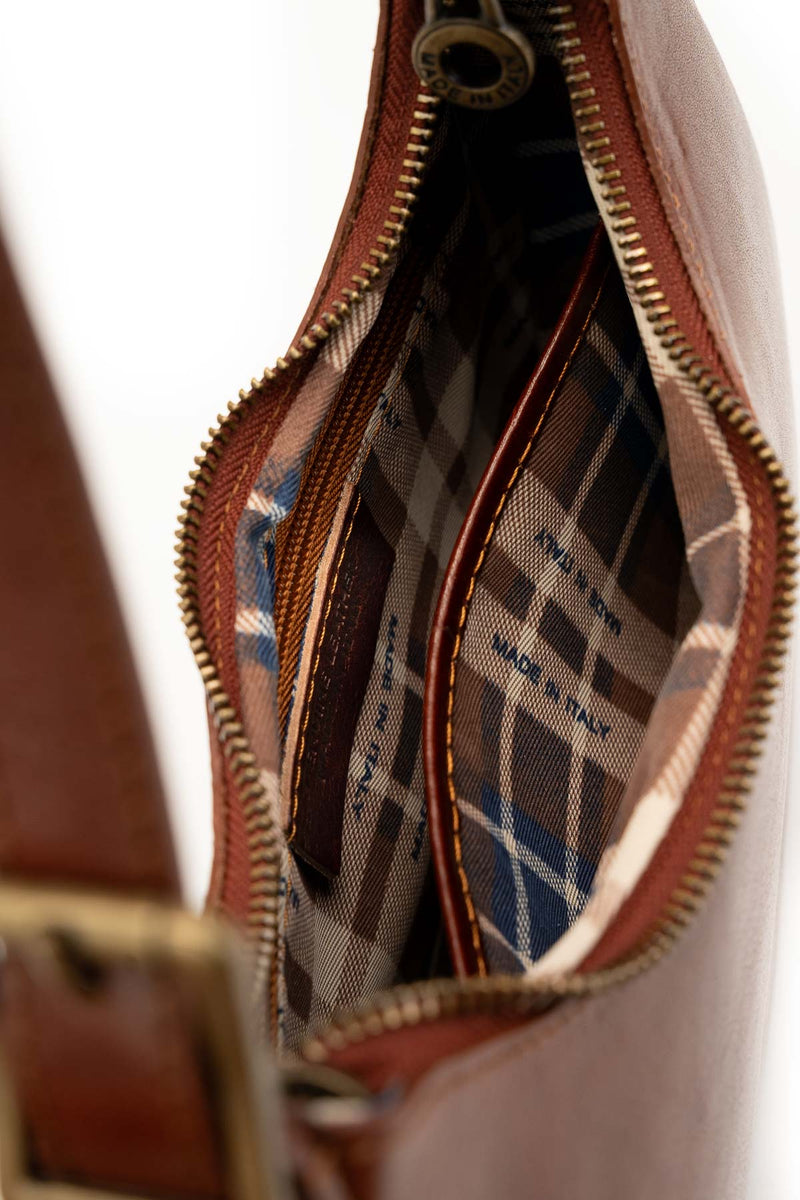 Sac Porté-Épaule Jessie Vintage - Marron