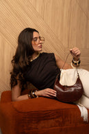 Sac Porté-Épaule Jessie Vintage - Marron