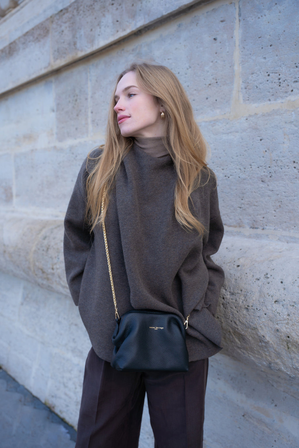 Sac Porté-Épaule Jok - Noir