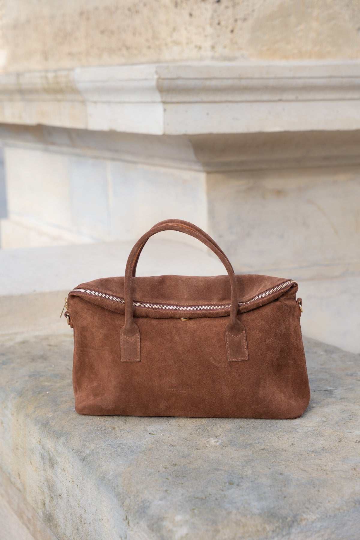 Sac Bowling Karen Suede - Marron