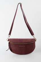 Sac Banane Kimi Nubuk - Bordeau
