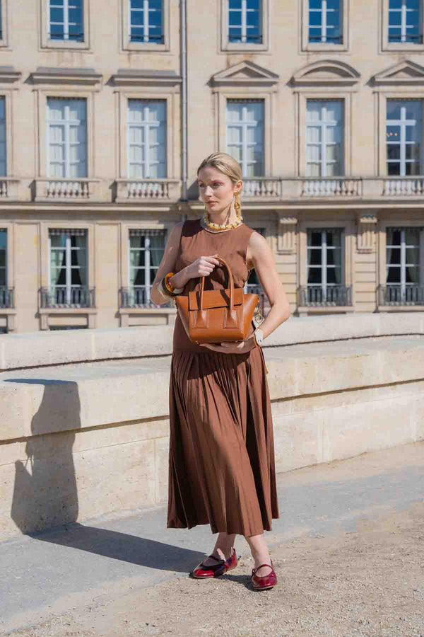 Bolso de mano Lazzo - Camel