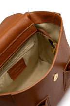 Borsa a mano Lazzo - Cammello