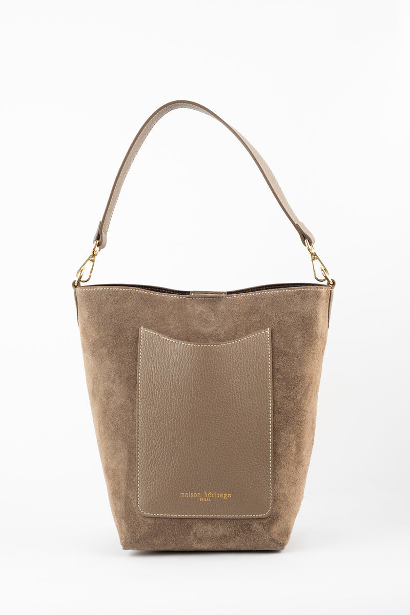 Sac Porté-Épaule Leyla - Taupe