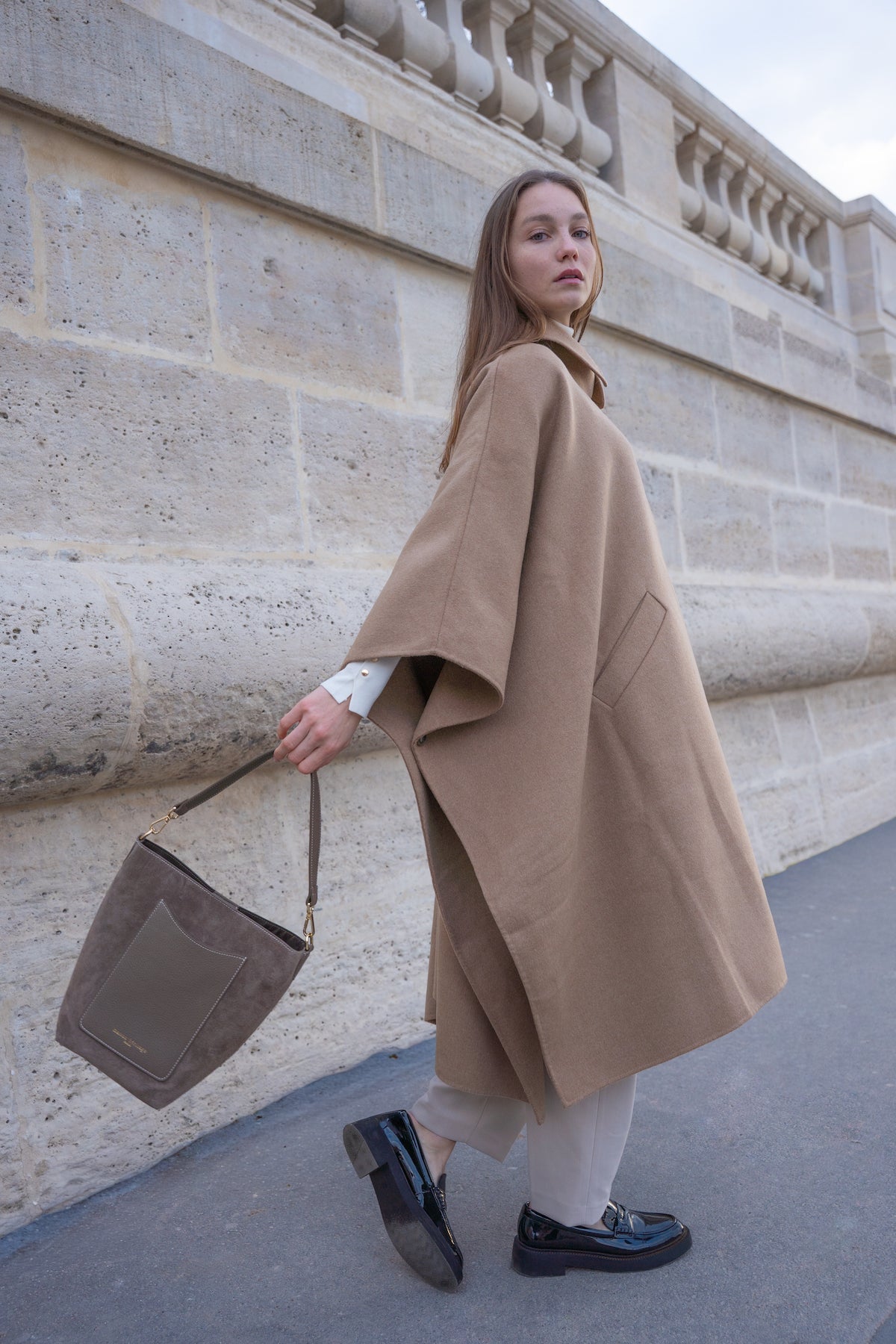 Sac Porté-Épaule Leyla - Taupe