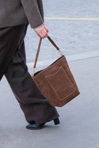 Sac Porté-Épaule Leyla - Marron