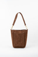 Bolso de hombro Leyla - Marrón