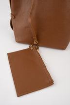 Sac Porté-Épaule Lok - Camel Fonce
