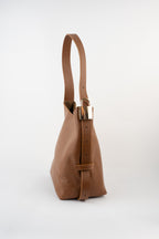 Sac Porté-Épaule Lok - Camel Fonce