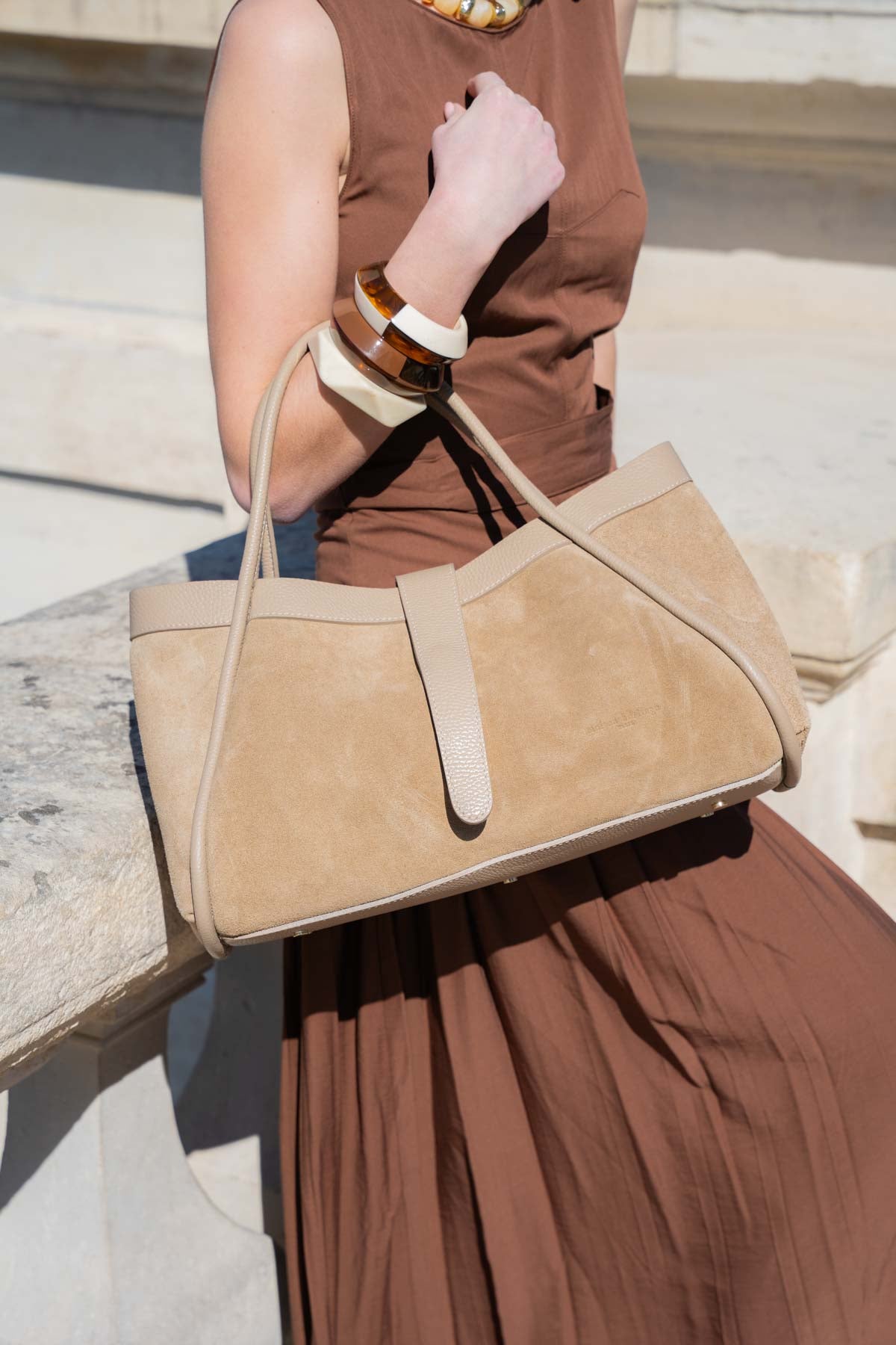 Sac A Main Luce - Taupe