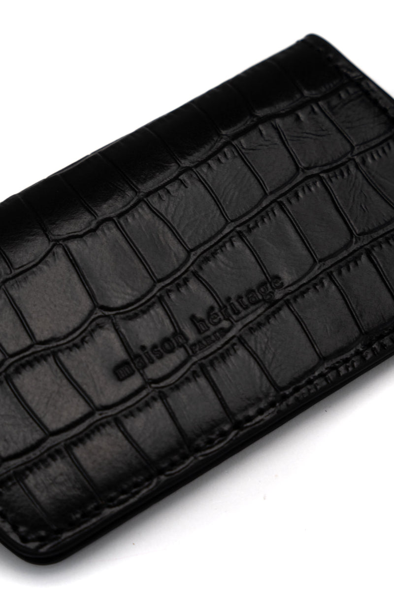 Accessories Lune Croco - Noir