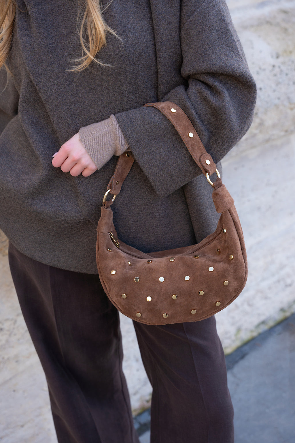 Sac Bandouliere Lyra - Marron