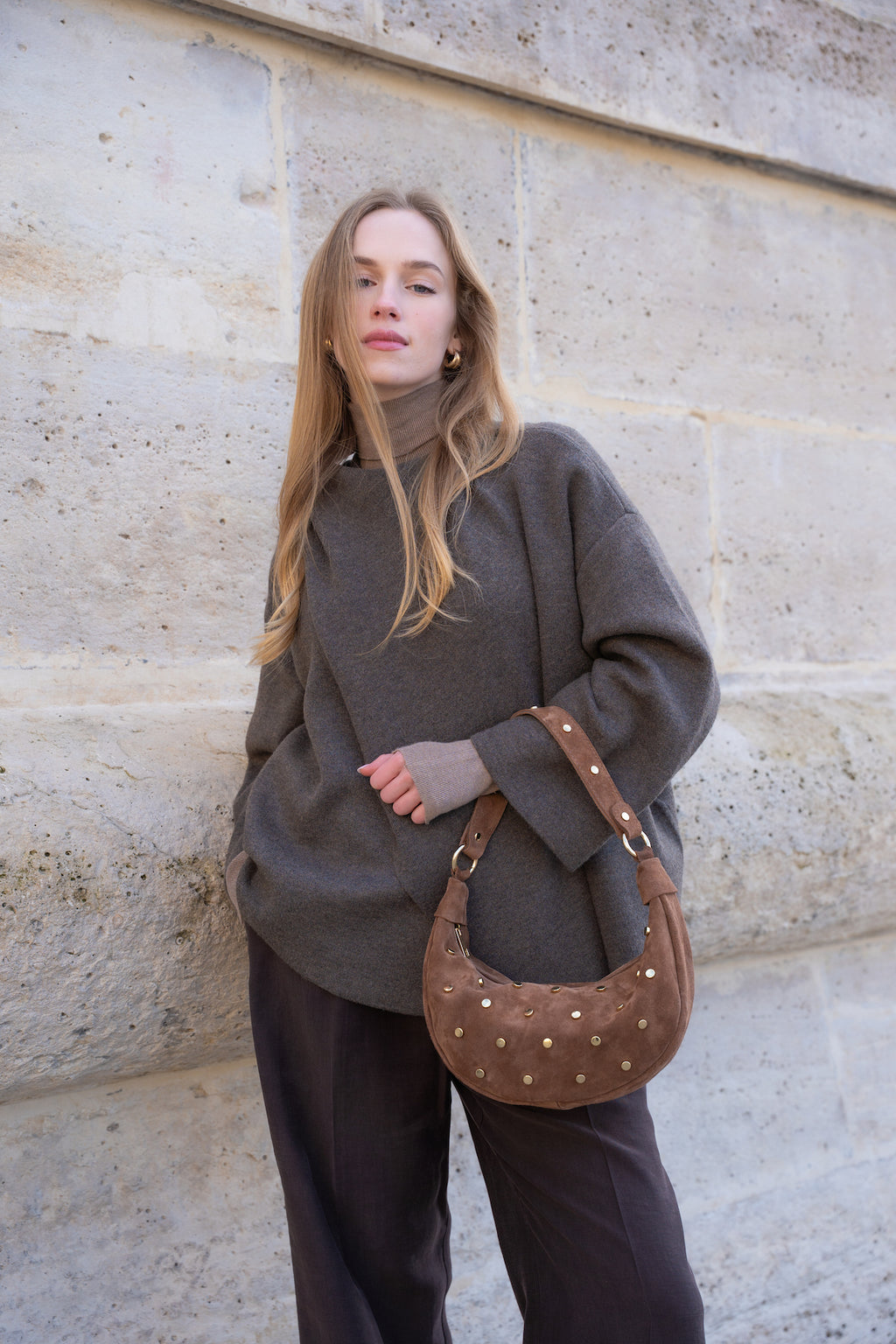 Sac Bandouliere Lyra - Marron