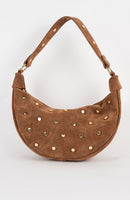 Bolso de hombro Lyra - Marrón