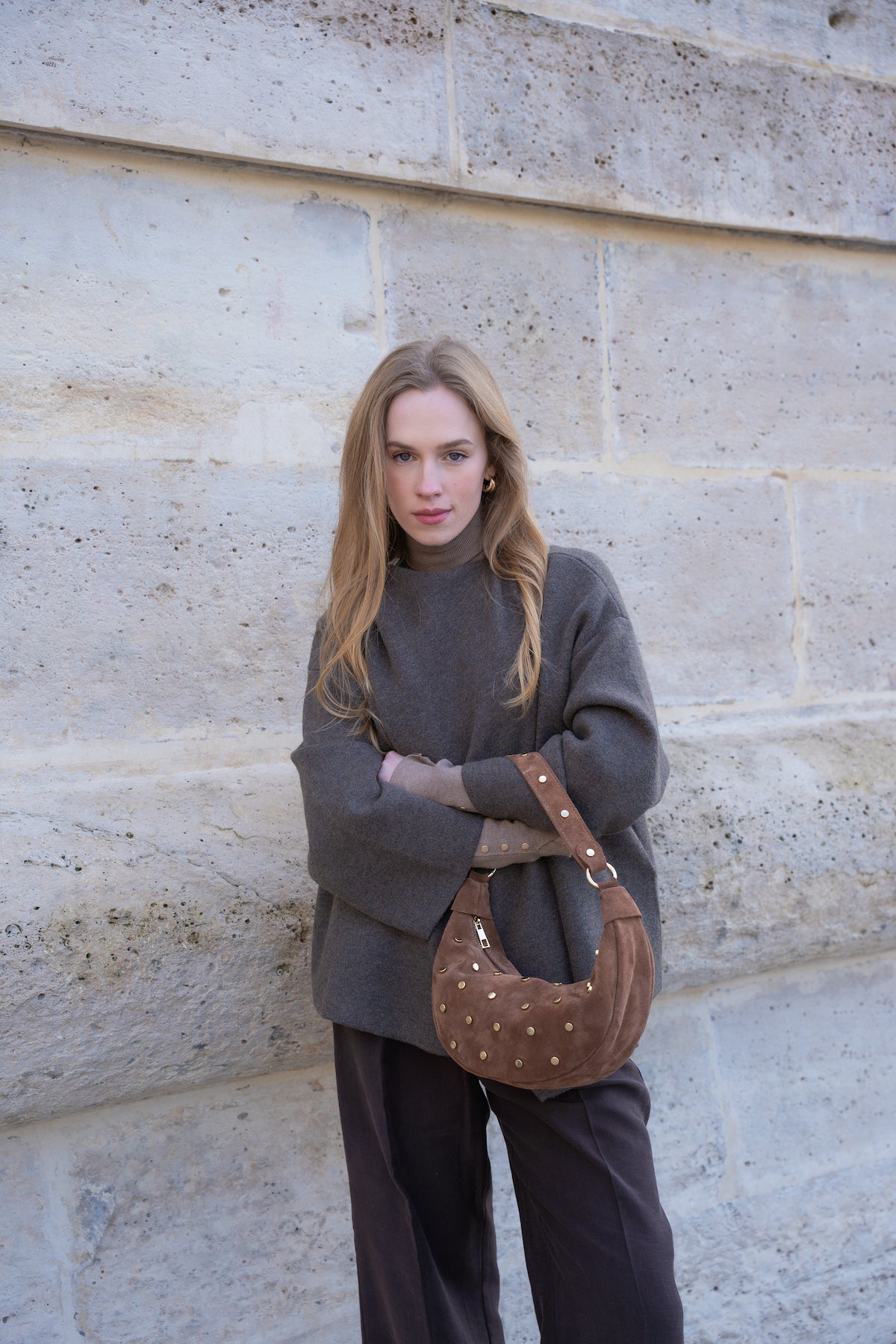 Sac Bandouliere Lyra - Marron