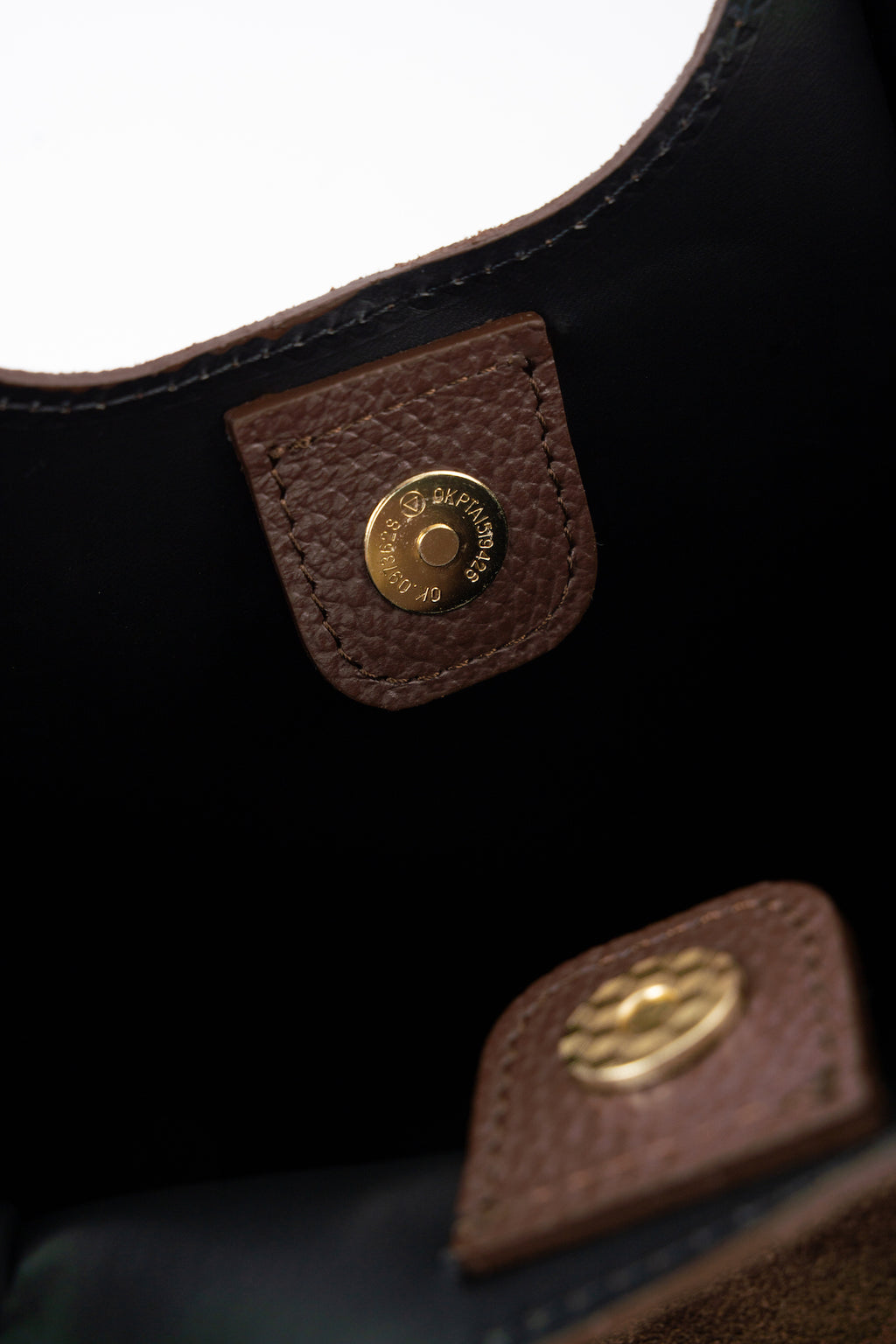 Sac Porté-Épaule Mini Ceto Suede - Marron