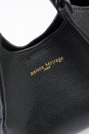 Bolso de hombro Mini Ceto de ante - Negro