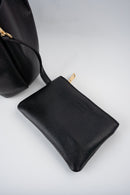Bolso de hombro Mini Ceto de ante - Negro