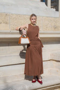 Sac A Main Milano - Beige / Camel