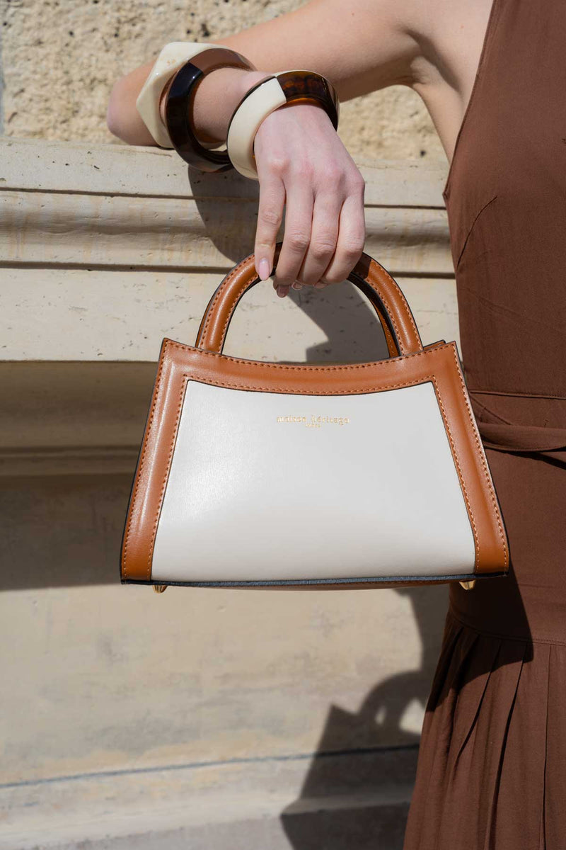 Sac A Main Milano - Beige / Camel