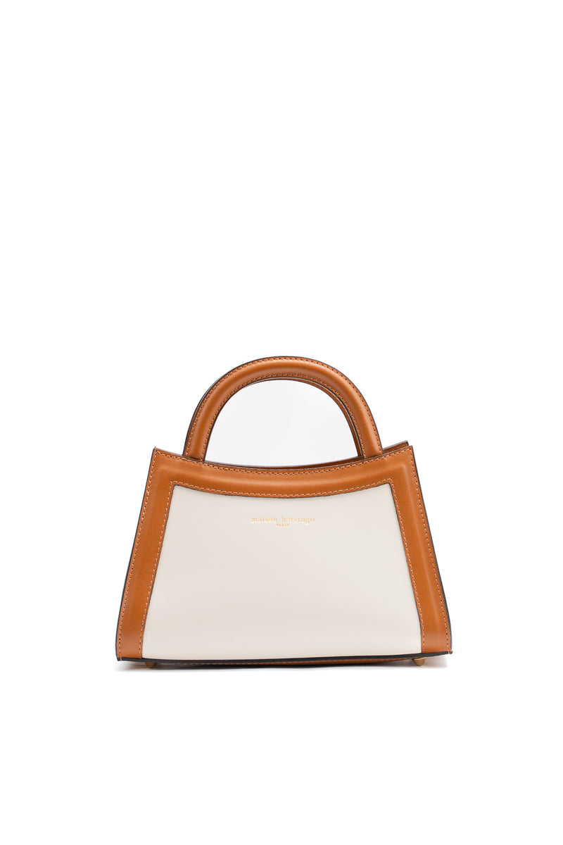 Sac A Main Milano - Beige / Camel