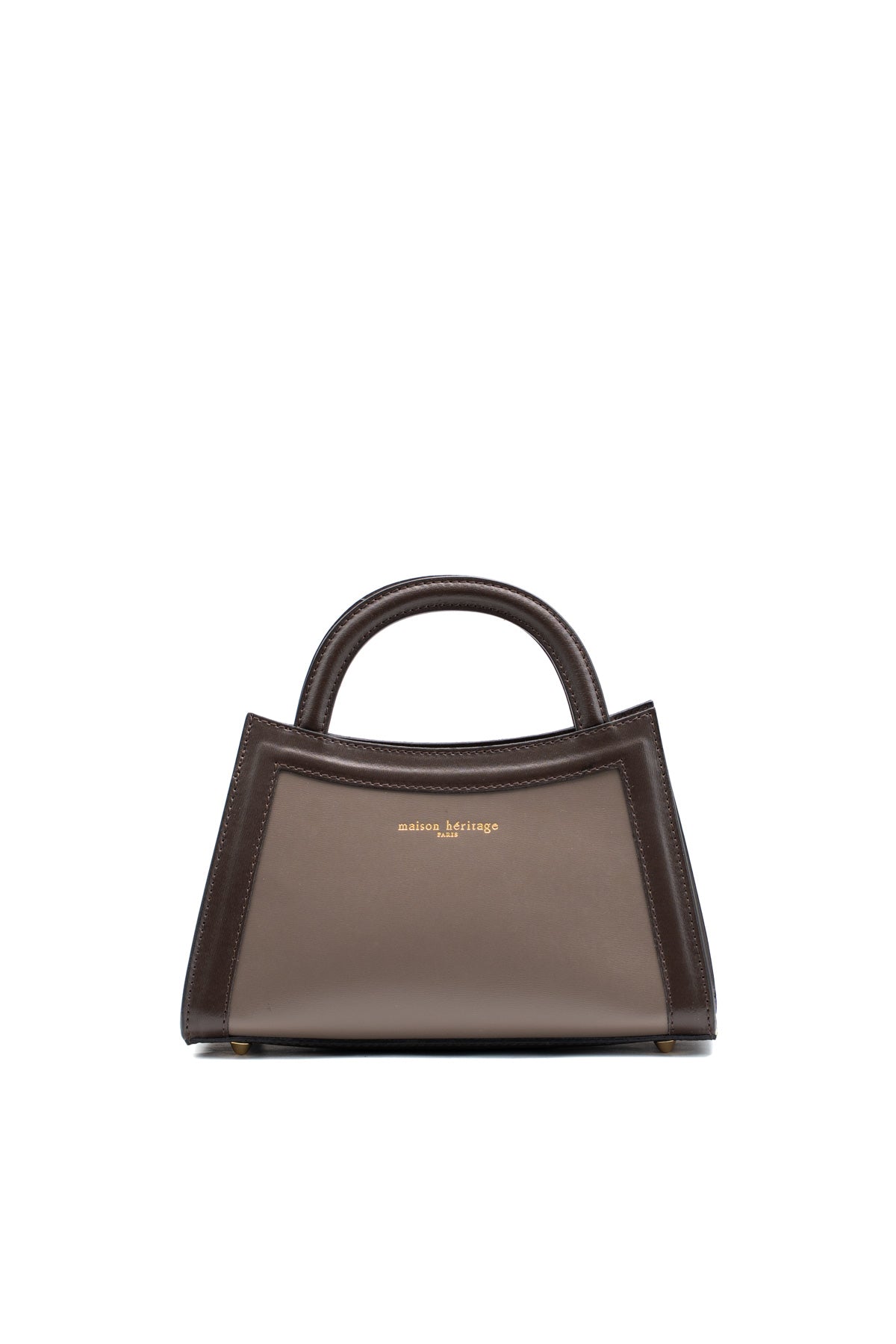 Sac A Main Milano - Marron / Taupe