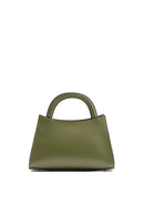 Milano Crossbody Bag - Beige/Bottle Green