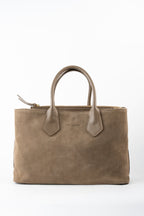 Sac Cabas Milia Suede - Taupe