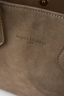 Bolso tote Milia de ante - Gris topo