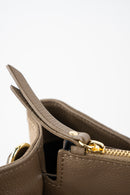 Bolso tote Milia de ante - Gris topo